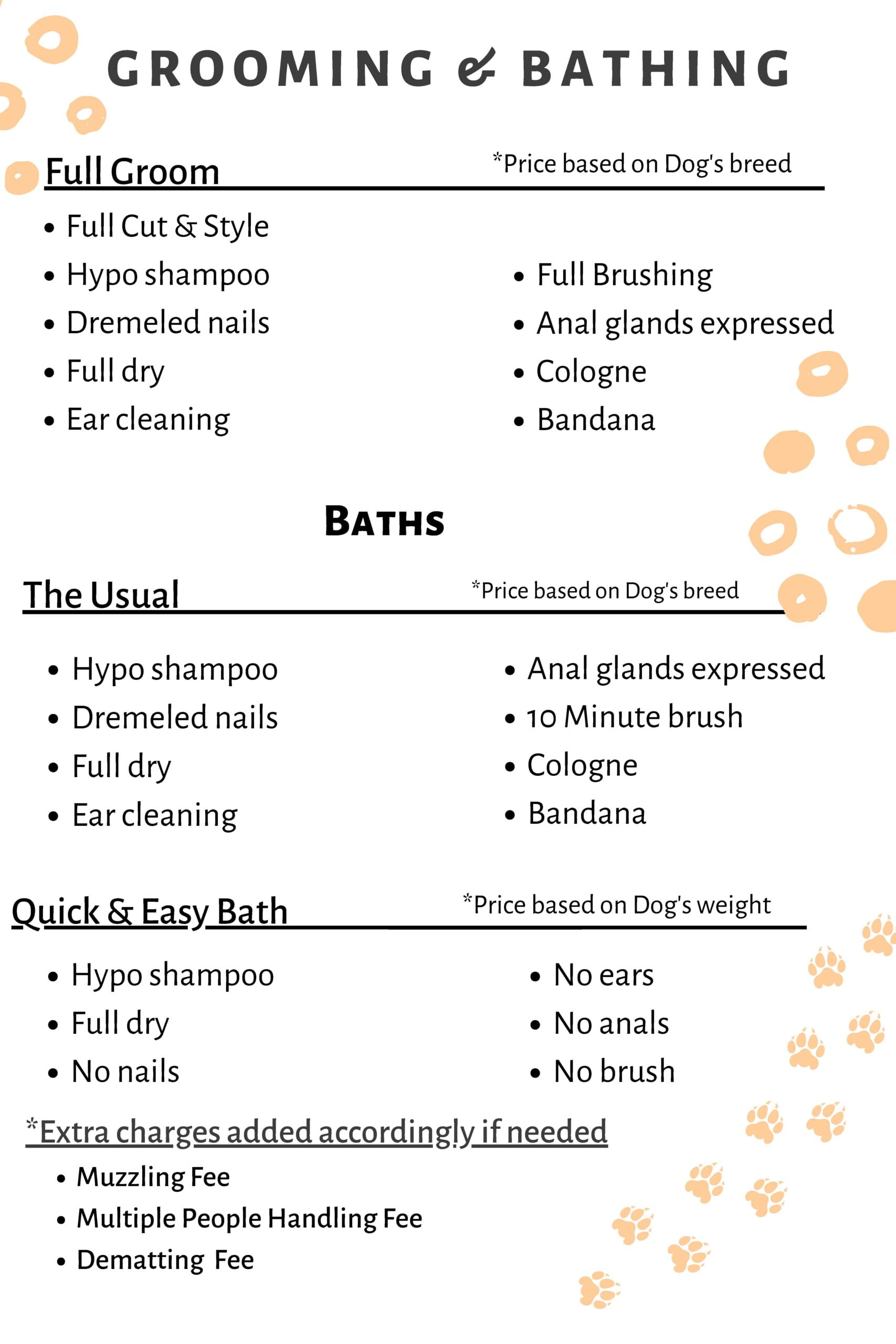 K9 Grooming Services